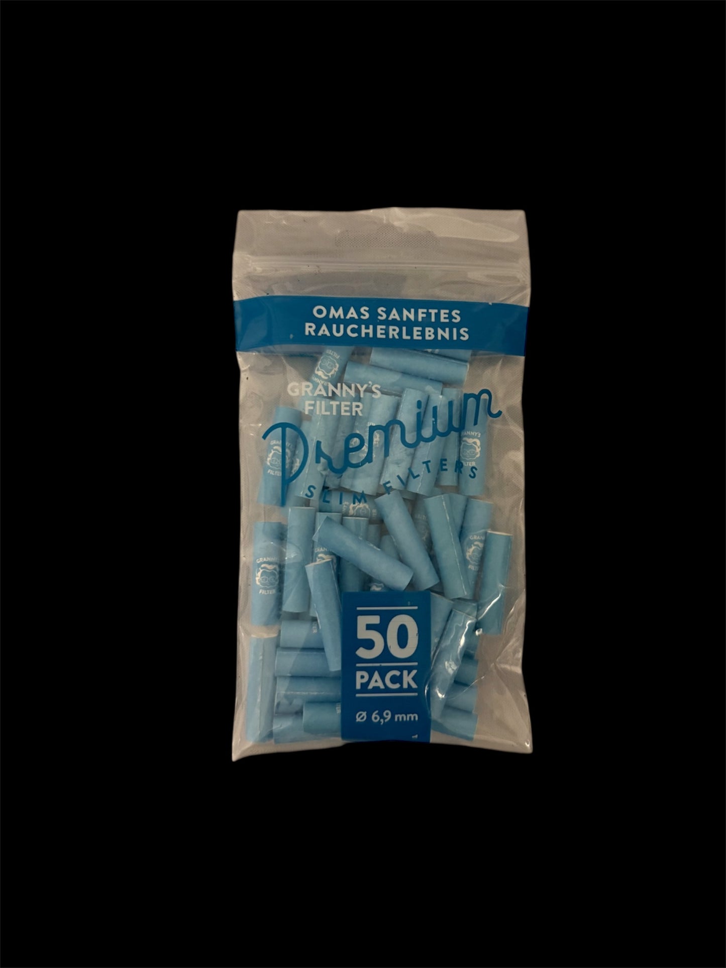 Grannys Weed Premium Aktivkohlefilter 6,9mm 50 Stk