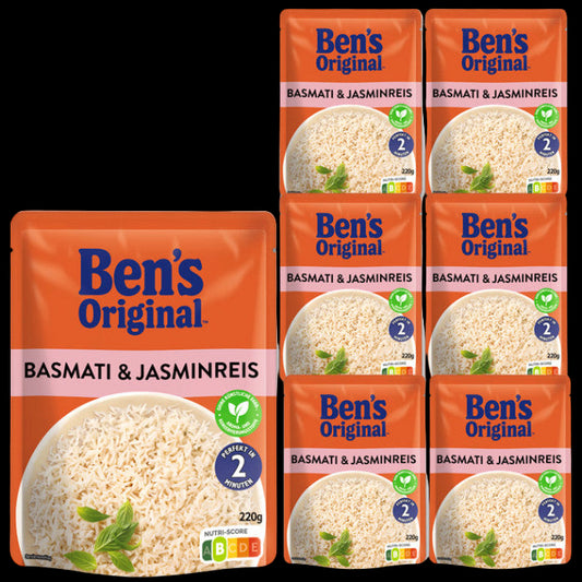 Bens Original Basmati & Jasminreis 220g