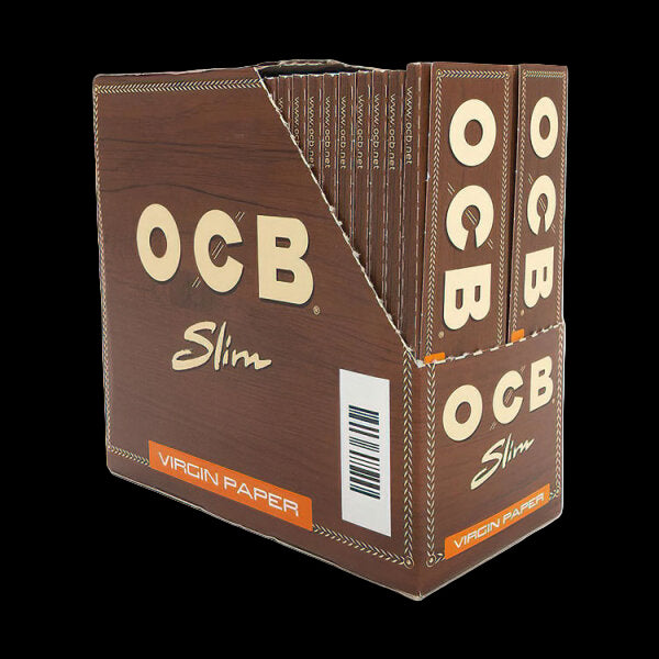 OCB - KS Virgin Ungebleicht Slim je 32 Blatt
