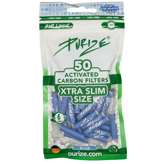 PURIZE® Aktivkohlefilter-50er Beutel 6mm