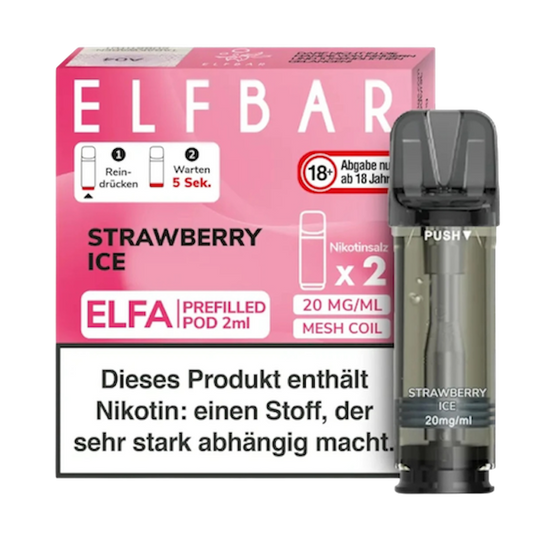 ELFBAR ELFA Pods Strawberry Ice 20mg