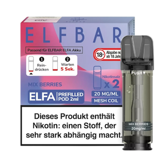 ELFBAR® ELFA Pods – Mix Berries (2 Stück)