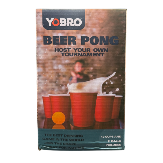 Bier Pong 12 Becher 2 Bälle